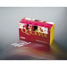QuickVue Dipstick Strep A Test - Results in 5 minutes, 95% accuracy - 50/Box - 90786