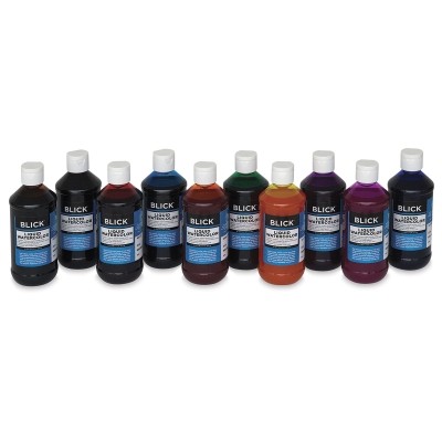 Liquid Watercolor Paint, Concentrated,8 Ounces, Vibrant Color, Set of 10 (DB 00369-1109)