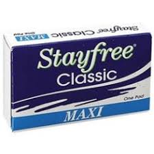 Maxi Pads, Stayfree #8 - 250/Case