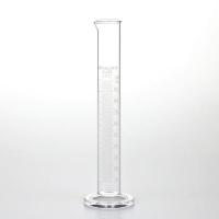 10 mL Graduated Flint Glass Cylinder, 0.2 mL Graduated - 470121-908