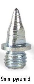 3.8 mm Pyramid 4632 Spikes - 100/Pkg