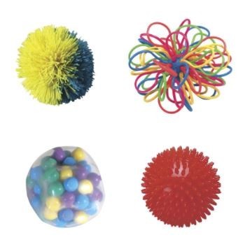 Sensory ball set of 4 different kind