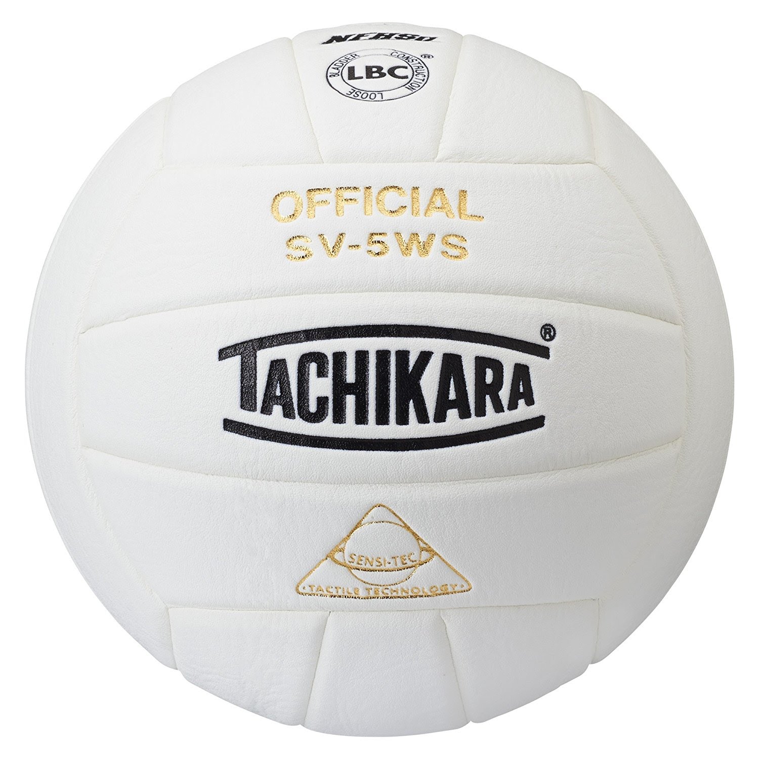 Tachikara SV-5WS Sensi-Tec Volleyball, NFHS, White