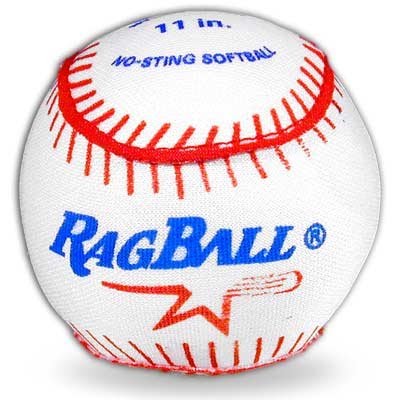 Rag Softballs, White - Doz