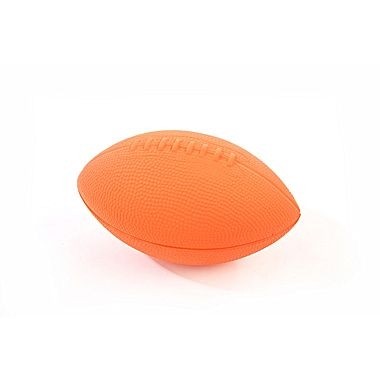 Orange Coated Foam Football, Size 4