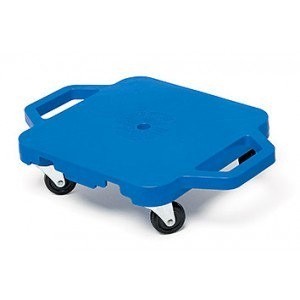 12" Scooter Boards, Plastic With Safety Guard Handles - Each