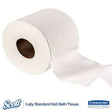 4-1/2 X 4-1/2 Toilet Tissue, 1-Ply 1000 Shts/Roll - 96 Rolls/Case