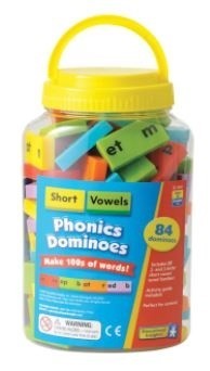 Educational Insights Short Vowels Dominoes