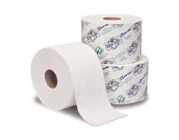 3-3/4 X 4 OptiCore EcoSoft Toilet Tissue, 1 Ply, 1,755 Sht/Roll Hillyard #10175 or Baywest 12990 - 1,755-Shts - 36/Case