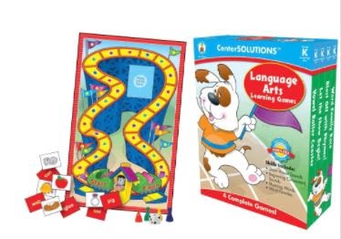 Center Solutions Language Arts Learning Games, Gr K