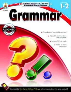 Kelley Wingate Grammar, Common Core Edition Workbook, Gr 1-2