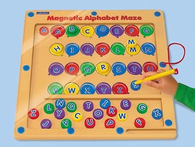 Magnetic Alphabet Maze - (Lakeshore Learning LL676)