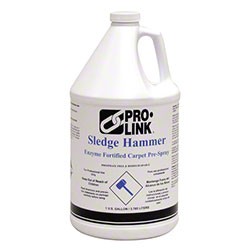Carpet Pre-Spray, Pro Link Sledge Hammer, Enzyme Fortified, 06104, Gallon - 4/Case