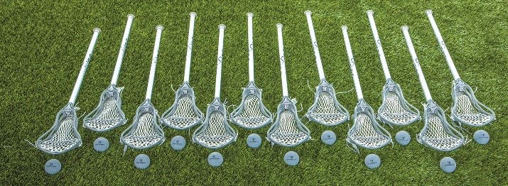 Warrior Mini Evo 4, lacrosse Set - 12 Player Set