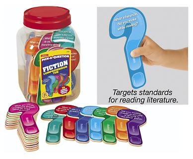 Pick-A-Question Fiction Comprehension Tub - (Lakeshore Learning FF887)