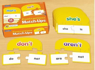 NewPath Contractions Learning Center Game, Grade 1 to 2 - 1567194