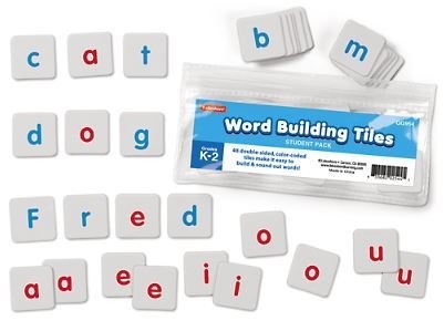 Word Building Tiles - 48/Set - (Lakeshore Learning GG954)