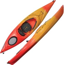 11' Perception Sport Rhythm Kayak - Red/Yellow - Each