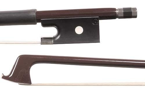 Glasser Violin Bow - Size 1/2  -  Fiberglass with white horsehair - C202R12