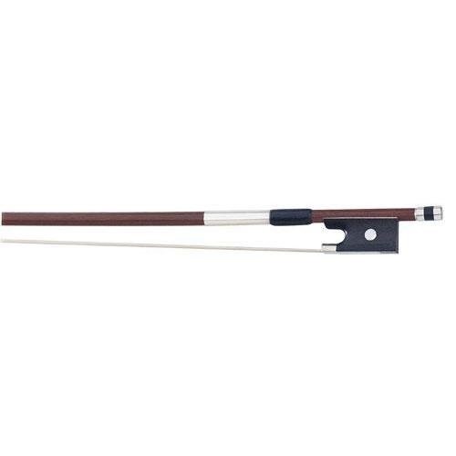 4/4 Violin Bow – Brazilwood, Half Lined Ebony Frog, Wire Winding