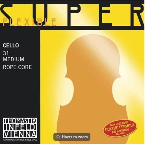 String Set - Cello - 4/4 Size Thomastik Superflexible
