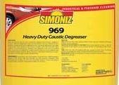 Simonize 969 Heavy-Duty Degreaser, Gallon - 4/Case