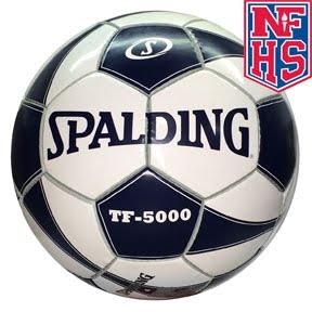 Spalding TF-5000 Size 5 Soccer Ball, Official NFHS, NYSPHSAA