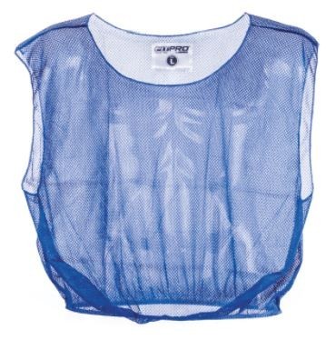 FitPro Classic Mesh Vests, Large - Blue