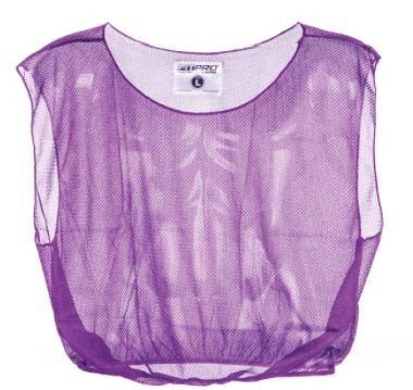 FitPro Classic Mesh Vests, Large - Purple