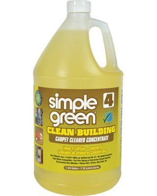Simple Green Sun Shine Envir. Carpet Cleaner - Gallon - 4/Case - Green