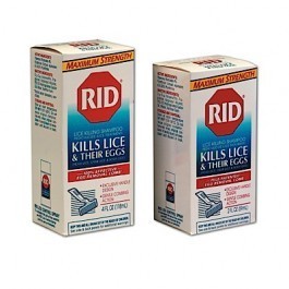 Rid Lice Pediculicide Shampoo, 2 Oz. Kit with Comb - 34061