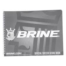 Soccer Official Scorebook, Brine - Each