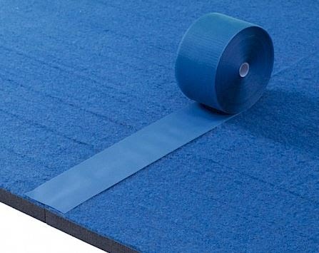 2 in. EZ Flex Roll Floor Mat - Blue