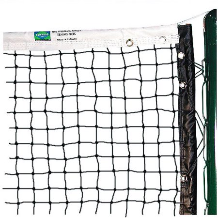 Edwards 30LS Tennis Net, 41' 6 IN., Fiberglass Dowels, 3.5mm Braided Poly Net Body - FEDS