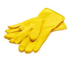 Rubber Gloves - Medium