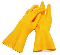 Rubber Gloves - Large