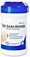 Sani-Hands Antimicrobial Hand Wipes - 135/Tub - 49177