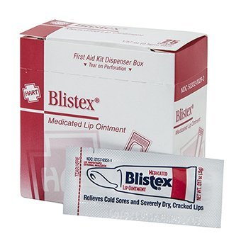 Blistex Medicated Lip Ointment, 0.5mg Packet - 500/Box - 43125