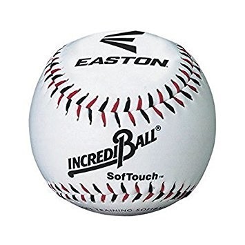 16" Easton IncrediBall Soft Softballs, White Nylon Cover, Foam Core