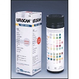 6 L Urinalysis Test Strips - 100/Box - 44385