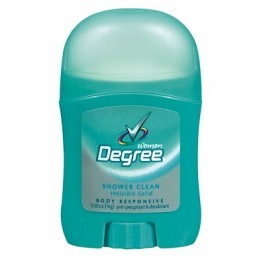 Degree Women's Invisible Solid, 0.5 oz., Shower Clean - 44505
