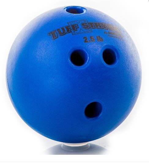 2-1/2 lb Tuff Stryke Foam Weighted Bowling Ball Blue