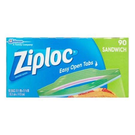 Ziploc Pint Sandwich Bag - 90/Box - 1003749