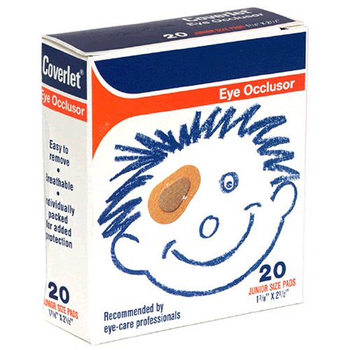 Coverlet Eye Occlusor, Junior Size 1 - 20/Box - 32055