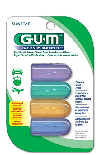 Antibacterial Toothbrush Cover - 4/Pkg - 47061