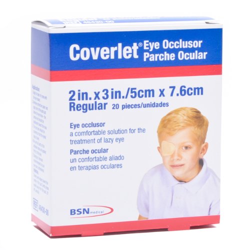 Coverlet Eye Occlusor, Regular, Size 1, Regular - 20/Box - 32058