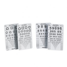 LEA Symbol and Number Pocket Size Near Vision Cards - 52193