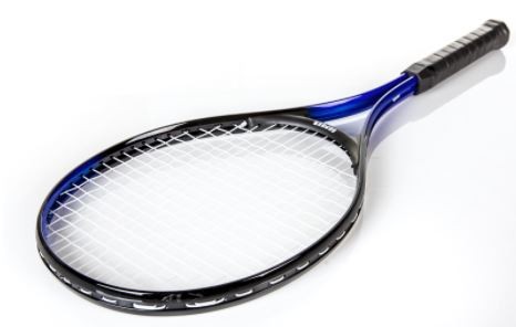 27" Midsize Aluminum Tennis Racquet With Nylon Strings