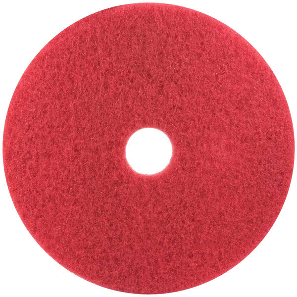 13 Inch Red Buffing Pad, 3M #MMM08388 - 5/Case