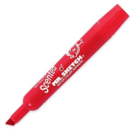Mr. Sketch Scented Instant Watercolor Marker - Red (Cherry)